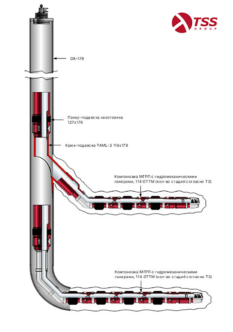 TAML-3 Multibore Well Constructed to Enable Selective Access and MSHF in Both Boreholes